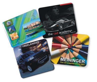 full color plastic printed mouse pads