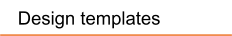Design templates